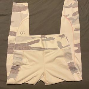 Curves N Combat Boots Leggings